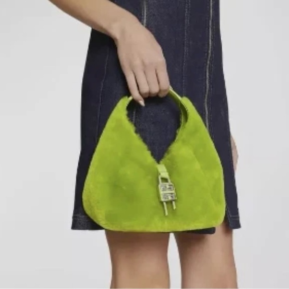 Givenchy Hobo Lamb Shearling Bag - Picture 5 of 10